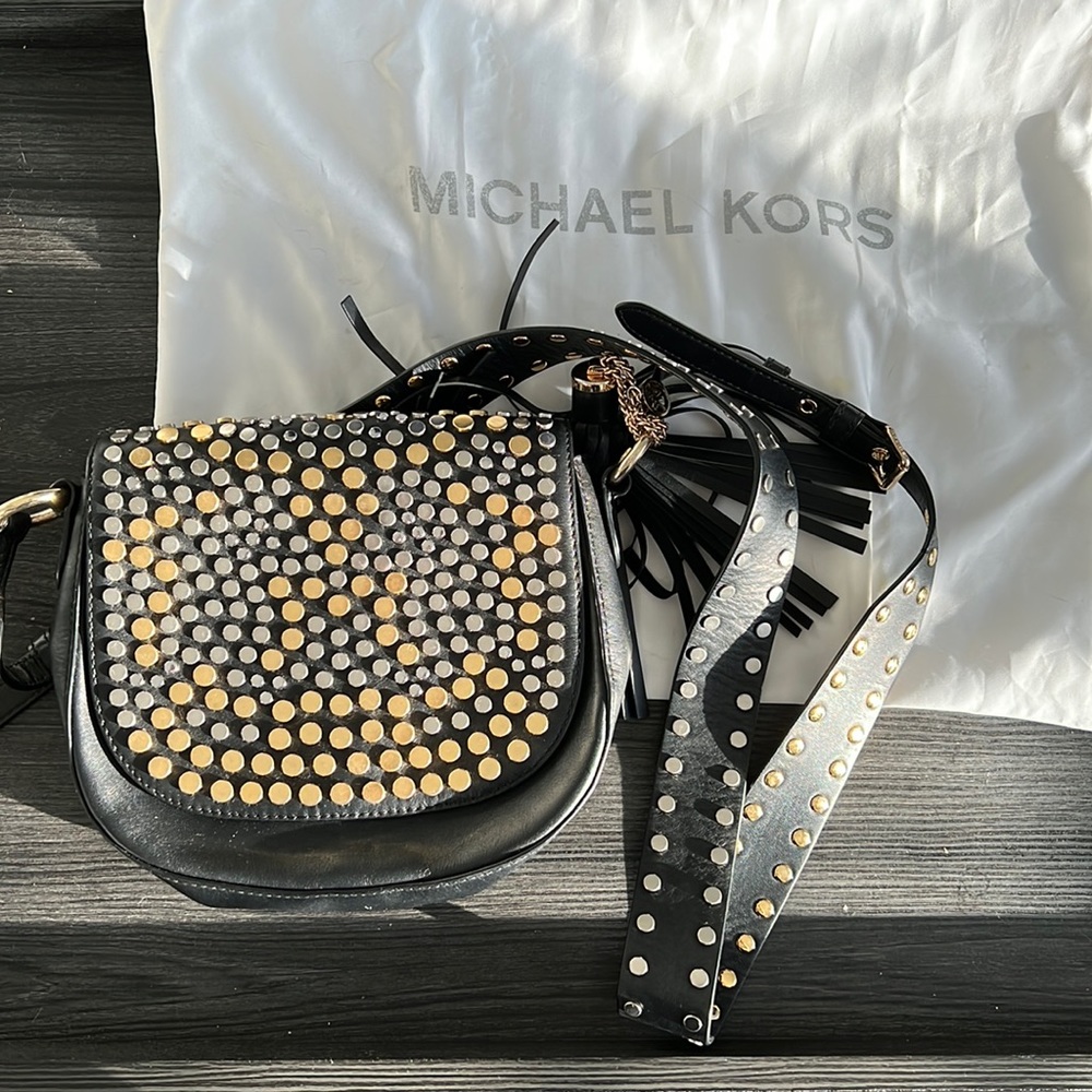 MICHAEL KORS Studded Crossbody Bag